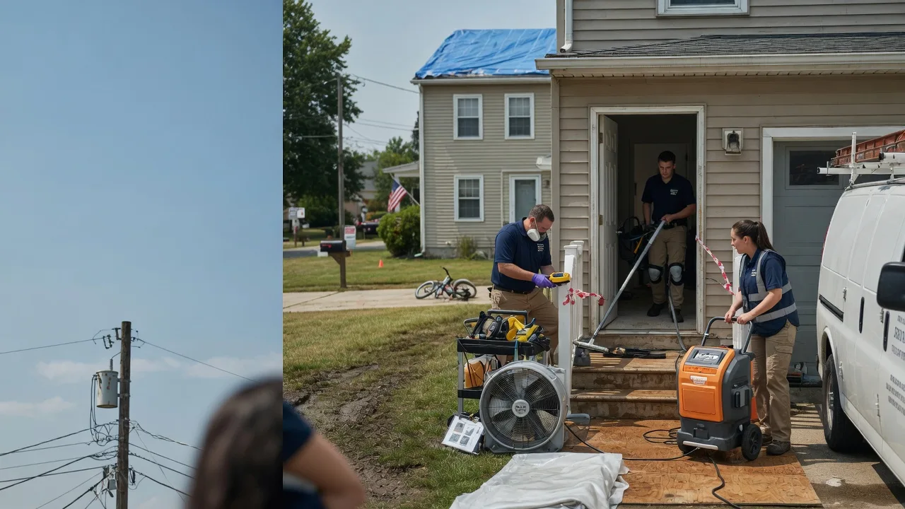 Water Damage Repair in Lansford, PA near me